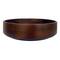 Hello Honey® 16.25" Walnut Brown Round Acacia Wood Serving Bowl with Lid
